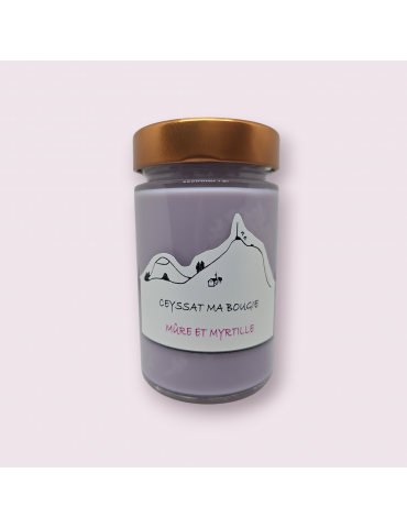 Bougie Mûre et Myrtille