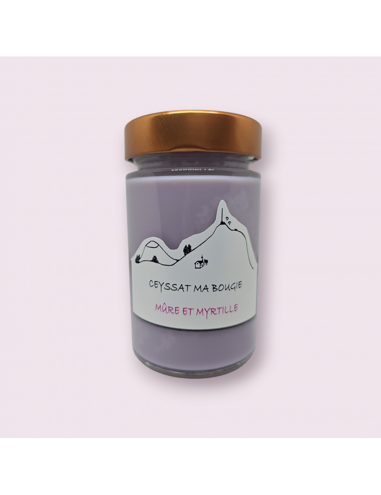Bougie Mûre et Myrtille