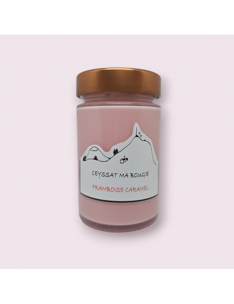 Bougie Framboise Caramel