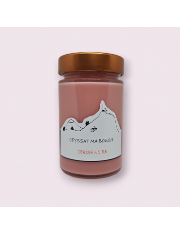 Bougie Cerise noire