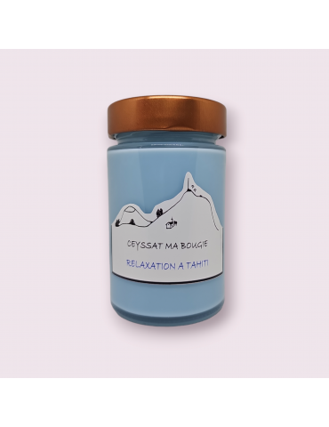 Bougie Relaxation a Tahiti