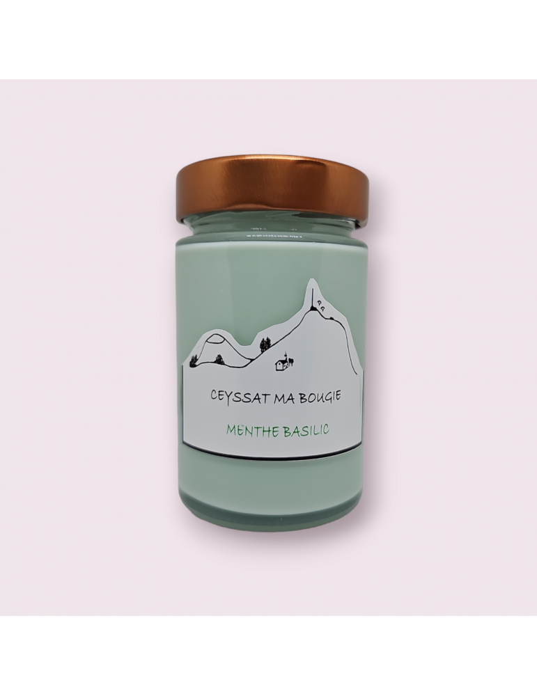 Bougie Menthe basilic