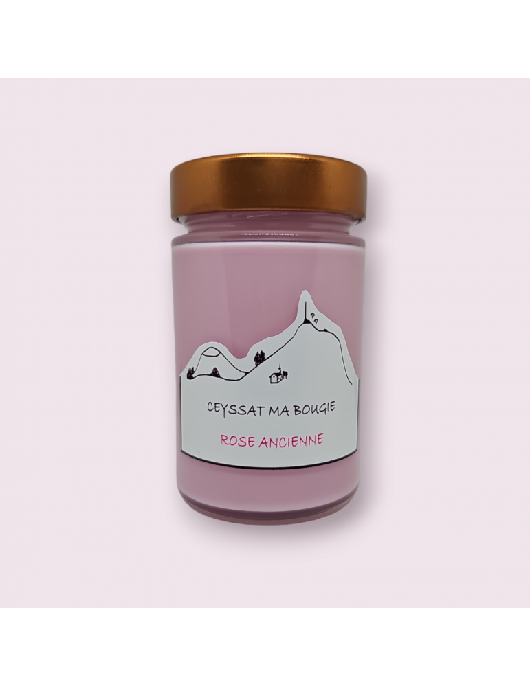 Bougie Rose Ancienne