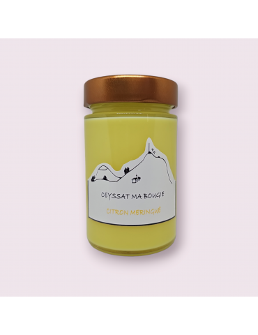 Bougie Citron Meringué