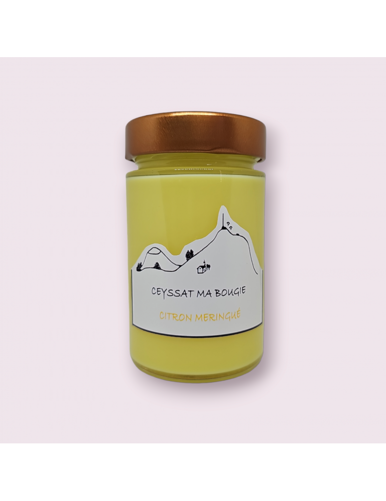 Bougie Citron Meringué