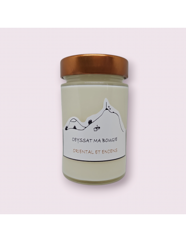 Bougie Oriental et Encens